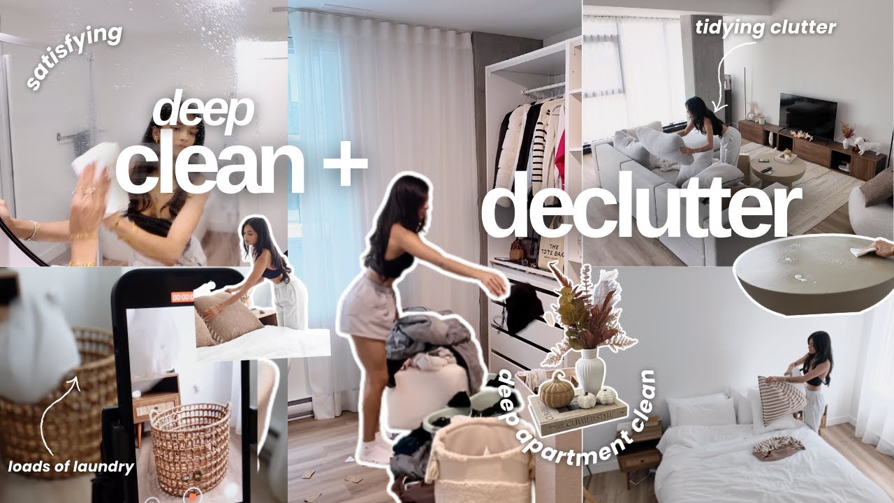 WEEKLY DEEP CLEAN + RESET 🧼 | Satisfying Declutter & Organize With Me