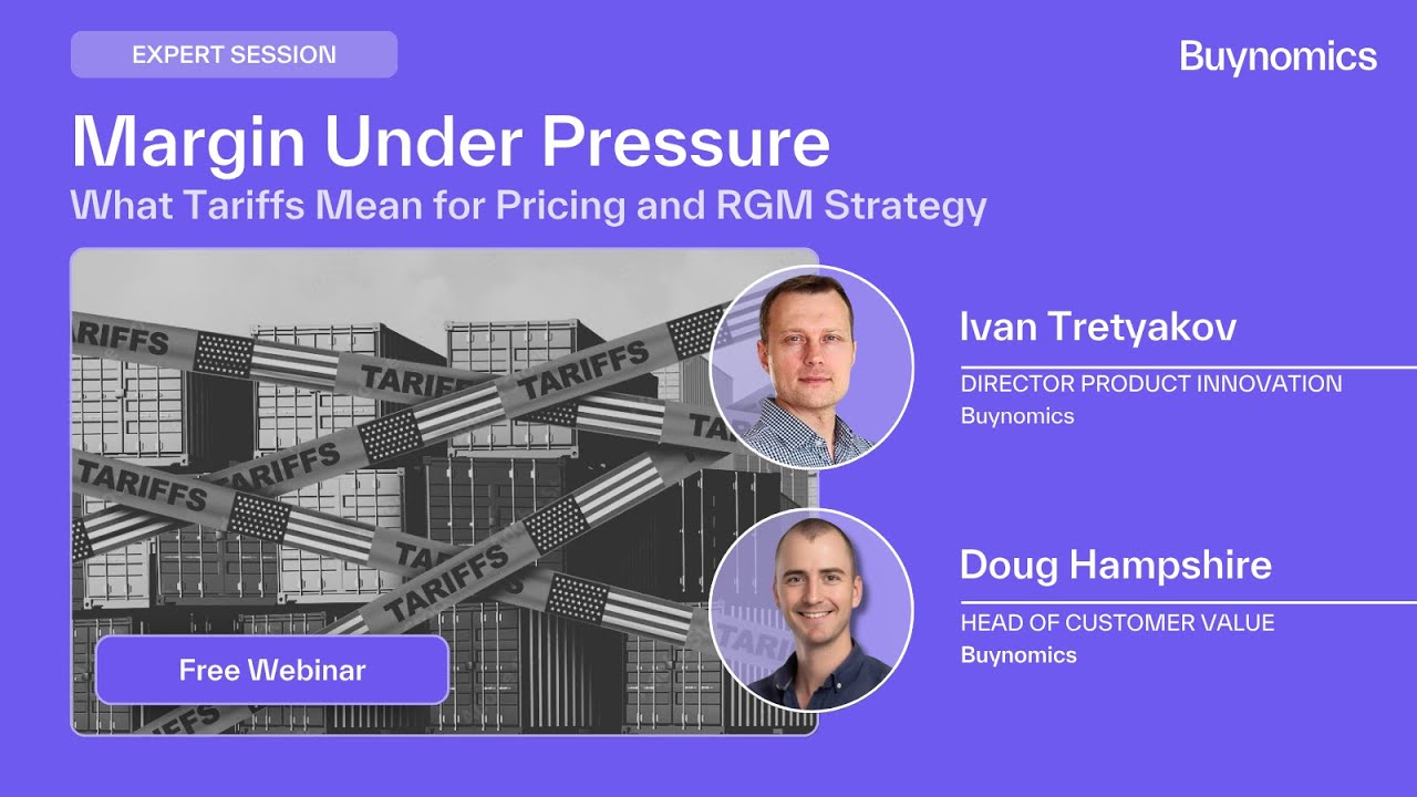 Margin Under Pressure: What Tariffs Mean for Pricing and RGM Strategy