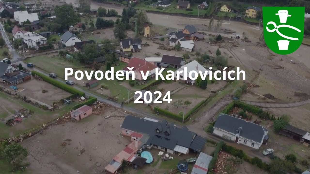 Povodeň v Karlovicích 2024