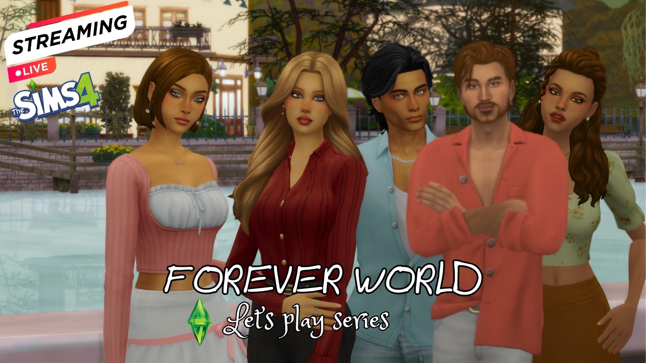 Chiediamo il prestito in banca !! - EP.10 - ForeverWorld (Salvataggio a rotazione)The Sims4,
