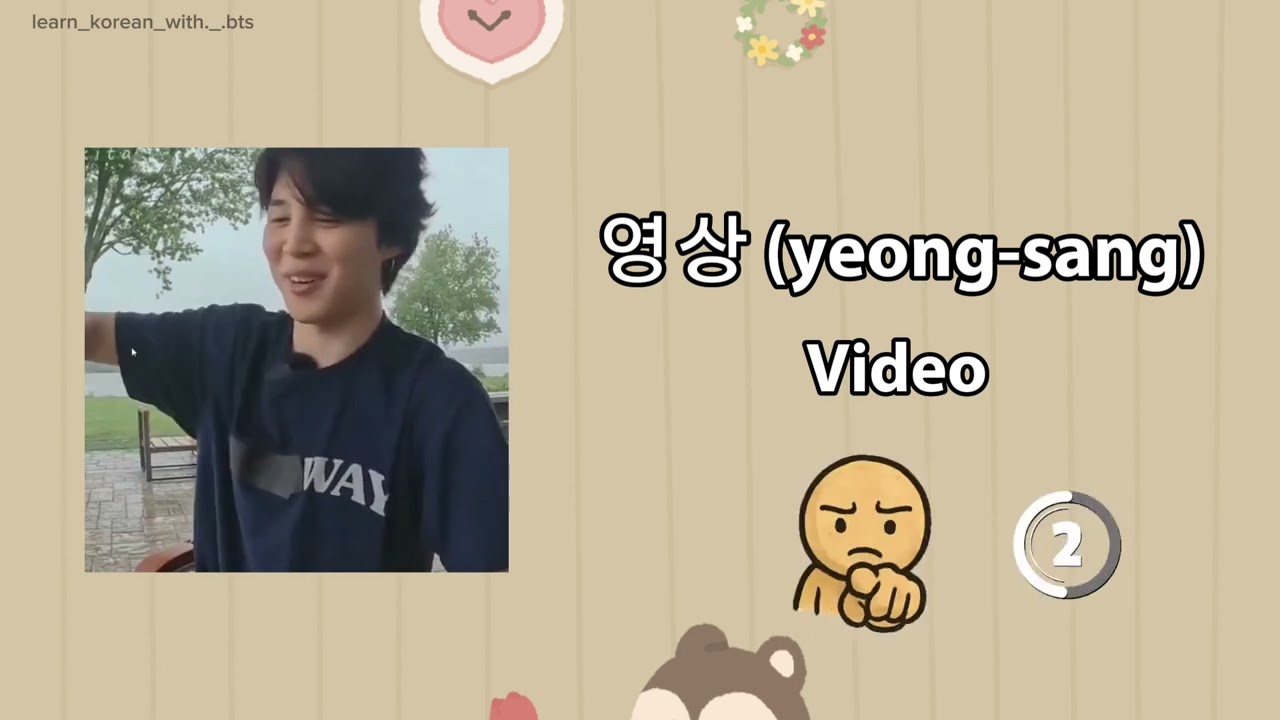 Learn Korean with BTS