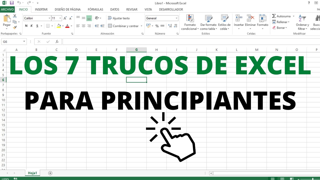 🔮 LOS 7 TRUCOS DE EXCEL PARA PRINCIPIANTES