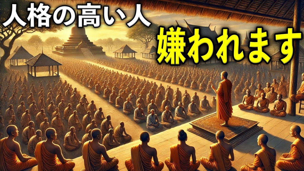 人格の高い人が嫌われる理由【ブッダの教え】