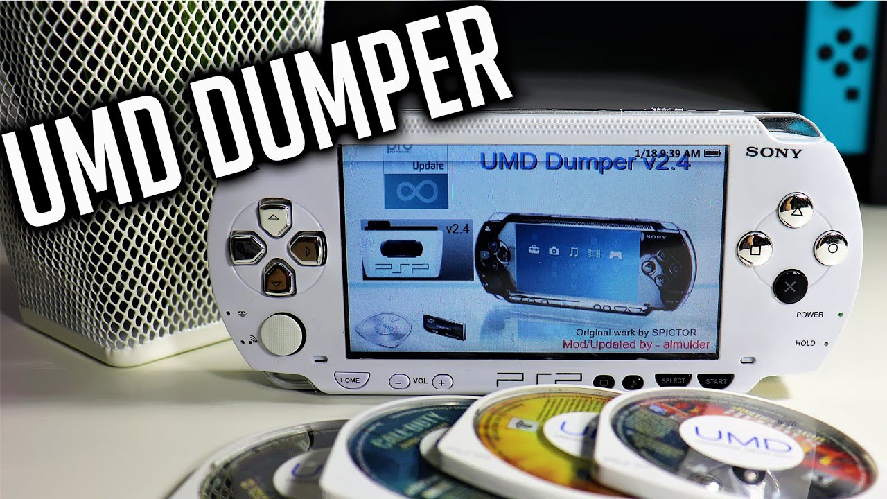 How to Copy UMD Games To Your PSP - Homebrew App - UMD Dumper - 2020 Tutorial