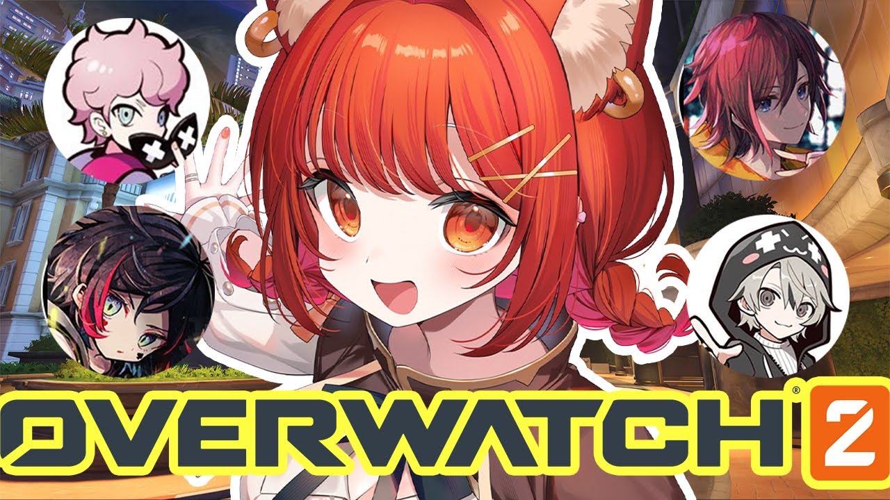 【OW2】生まれ変わるＯＷランク！！！！！ w/きなこ・うるか・ととみ・しすこ【ラトナ・プティ/にじさんじ】