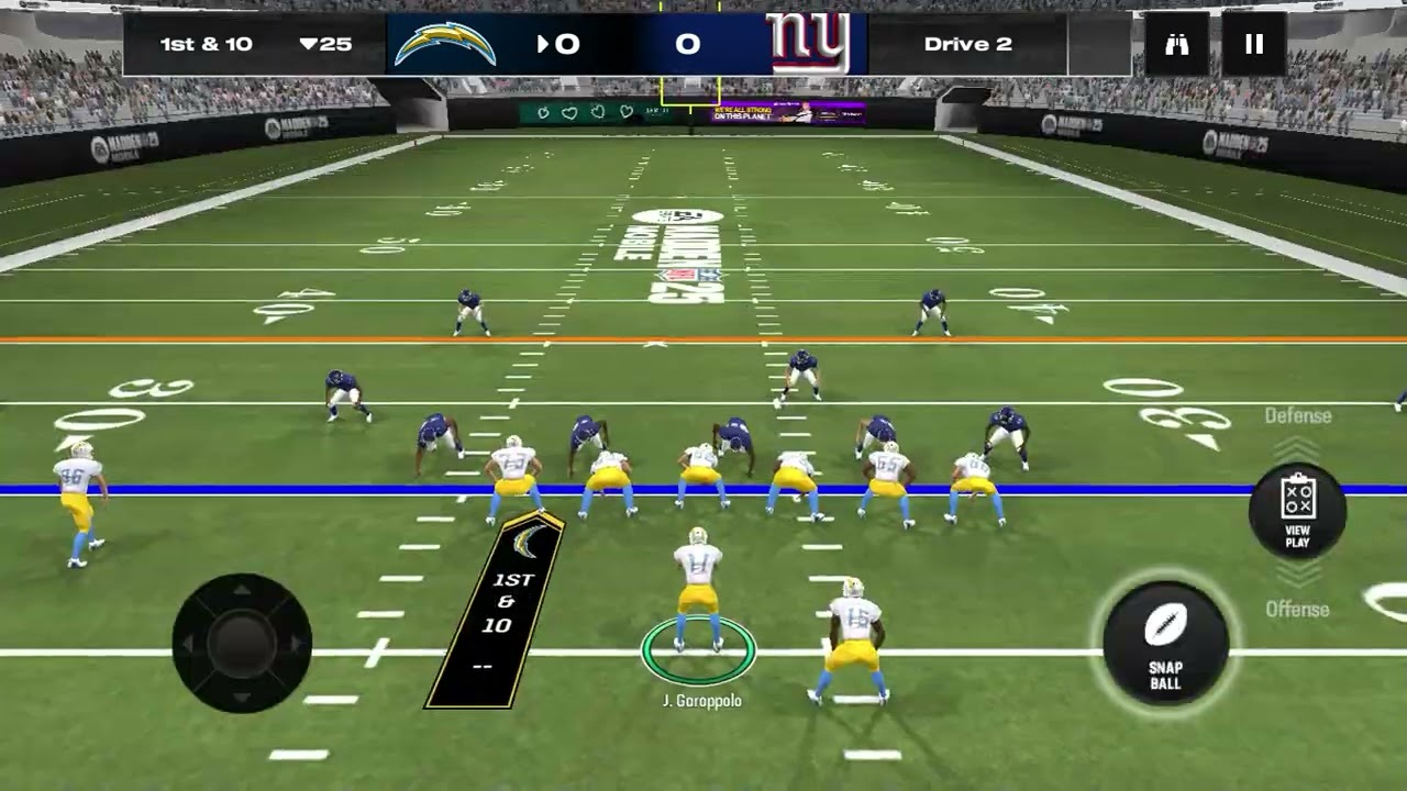 Playing Madden NFL!