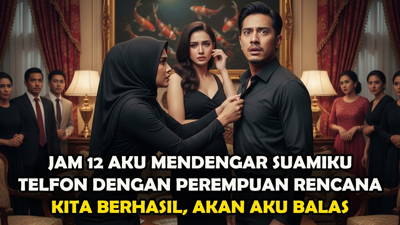 KUPERGOKI SUAMI !! SAAT SEDANG MENELFON PELAKOR, TEPAT JAM 12 MALAM, KUBALAS #drama #novelromantis
