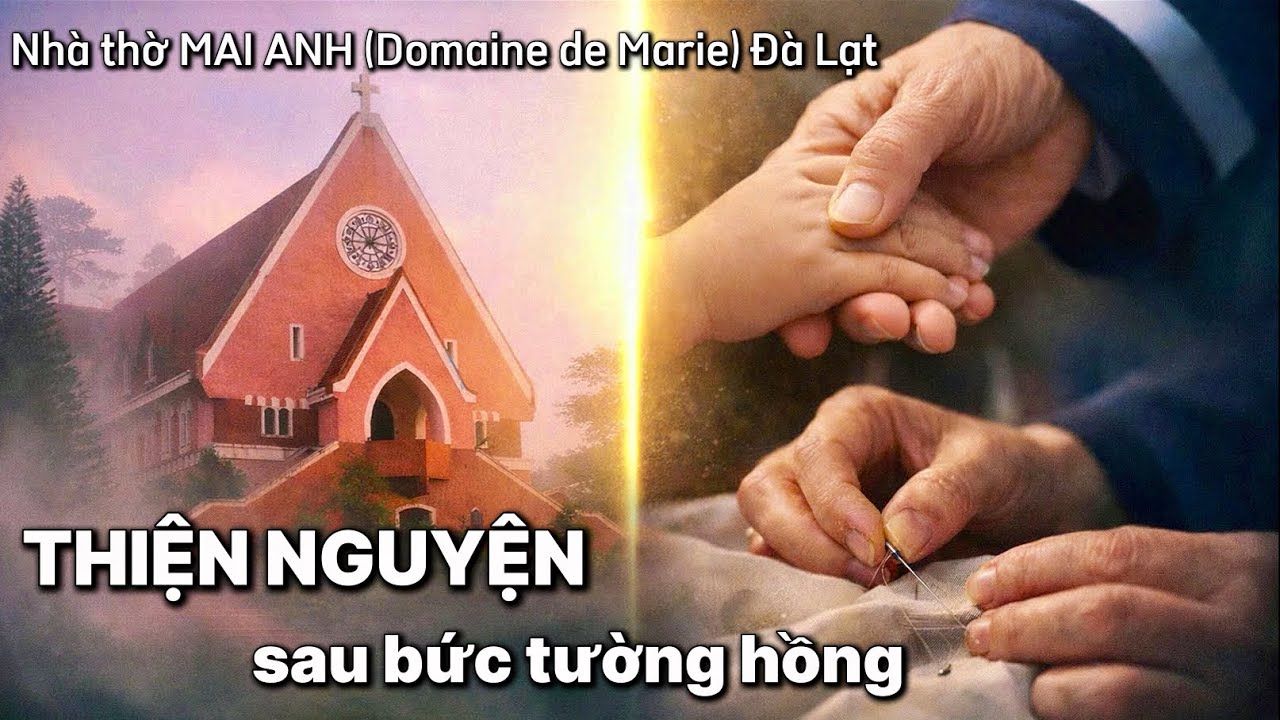 Du lịch Đà Lạt: Domaine de Marie - nhà thờ Mai Anh - nhà thờ màu hồng | Kim Liên Pi-Vi