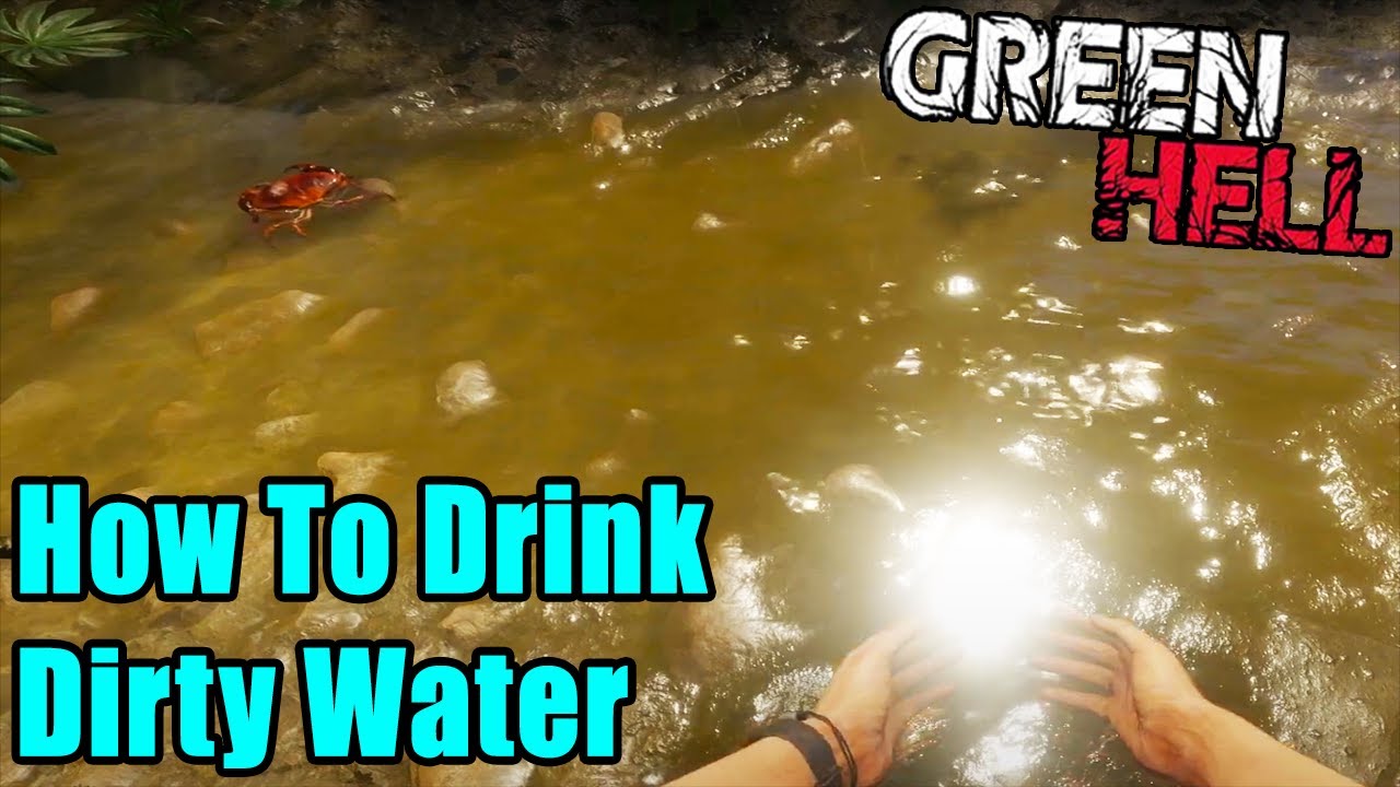 How To Drink Dirty Water | How To Cure/Kill Negative effects & Parasites | Green Hell Guides Ep.2