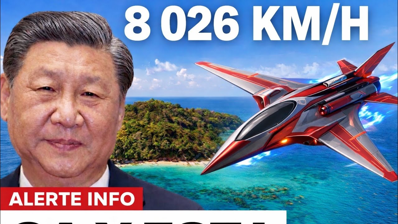 Cet avion chinois est 4X PLUS RAPIDE que tous les avions américains