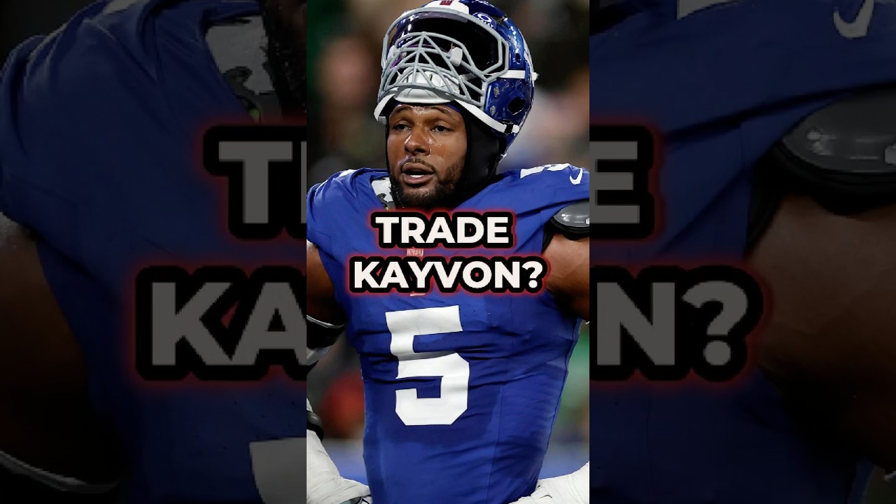 Giants SHOULD NOT Trade Kayvon Thibodeaux