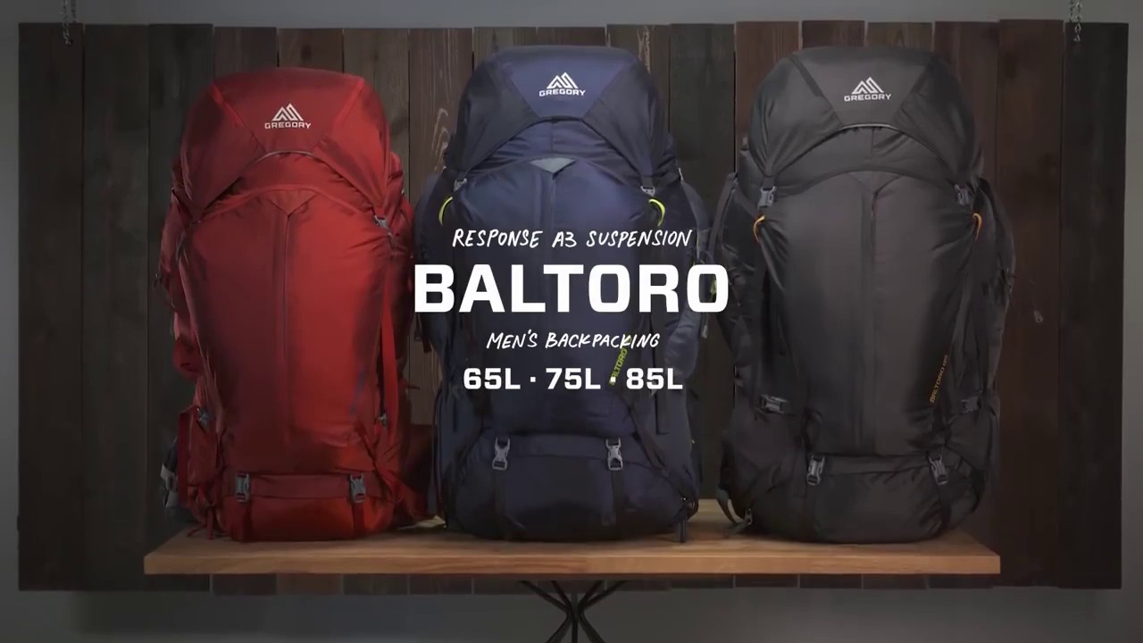 Experience Constantly-Adapting Comfort With The Gregory Mens Baltoro Packs