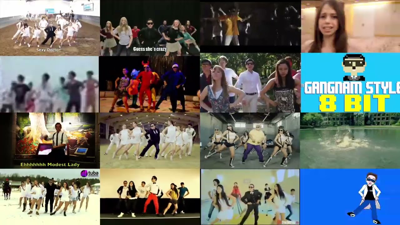 16 Gangnam Style