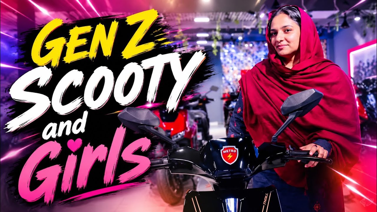My Vlog about Gen Z ; Scooty and Girls.❤️❤️💥💥
