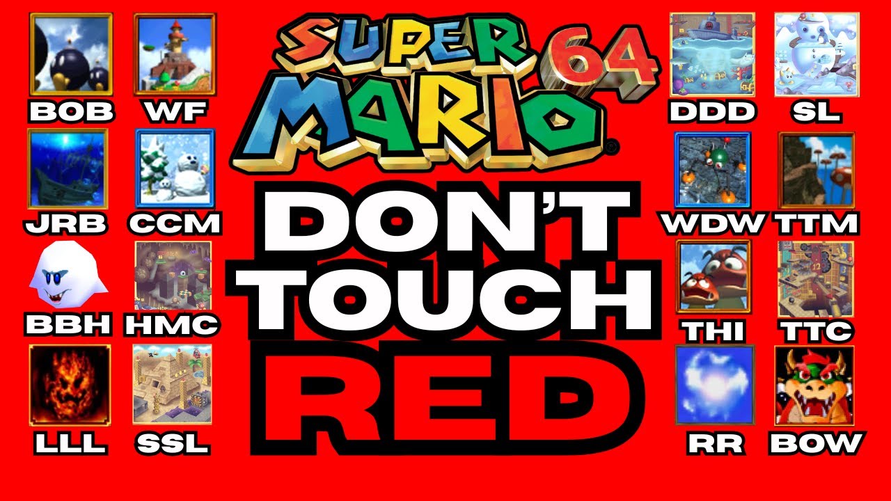 Смогу ли я пройти Super Mario 64, НЕ ПРИКАСАЯСЬ К РЕДУ?