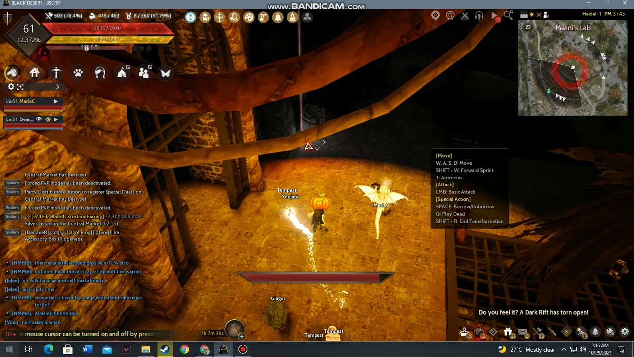 Marni's Lab ~ Cave part 1 find box --- Halloween Event BDO