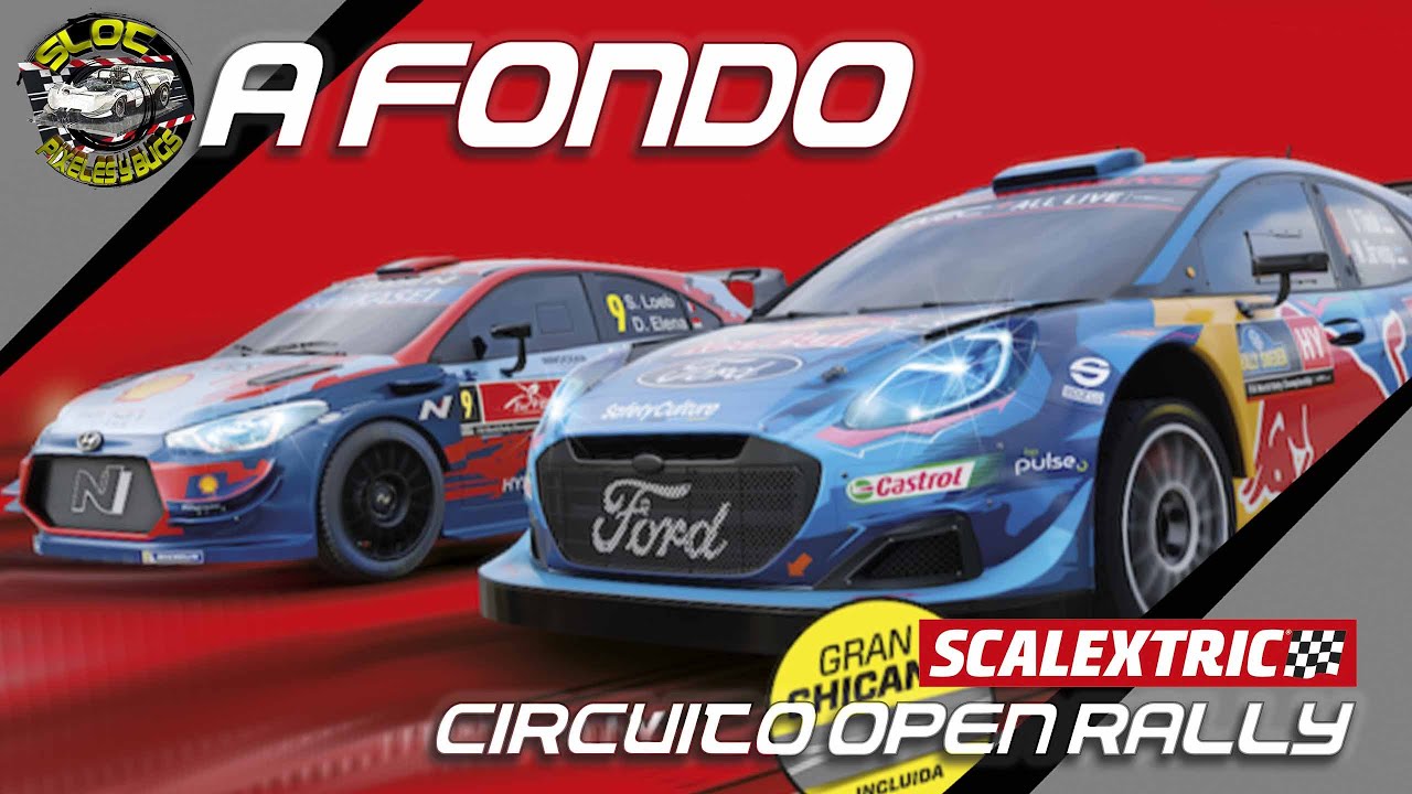 Circuito Open Rally de Scalextric, A fondo