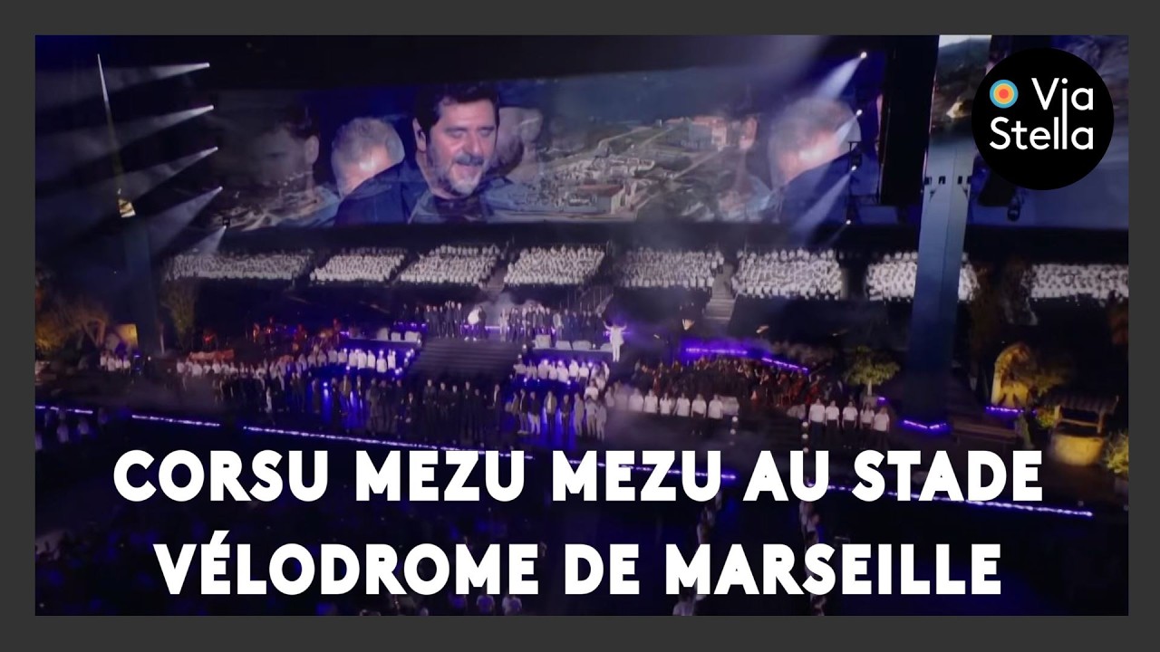 Corsu Mezu Mezu au stade V&eacute;lodrome de Marseille