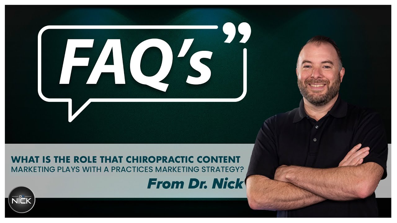 What Is The Role Of Chiropractic Content Marketing? Explained By Dr. Nick Silveri | LVRG Media