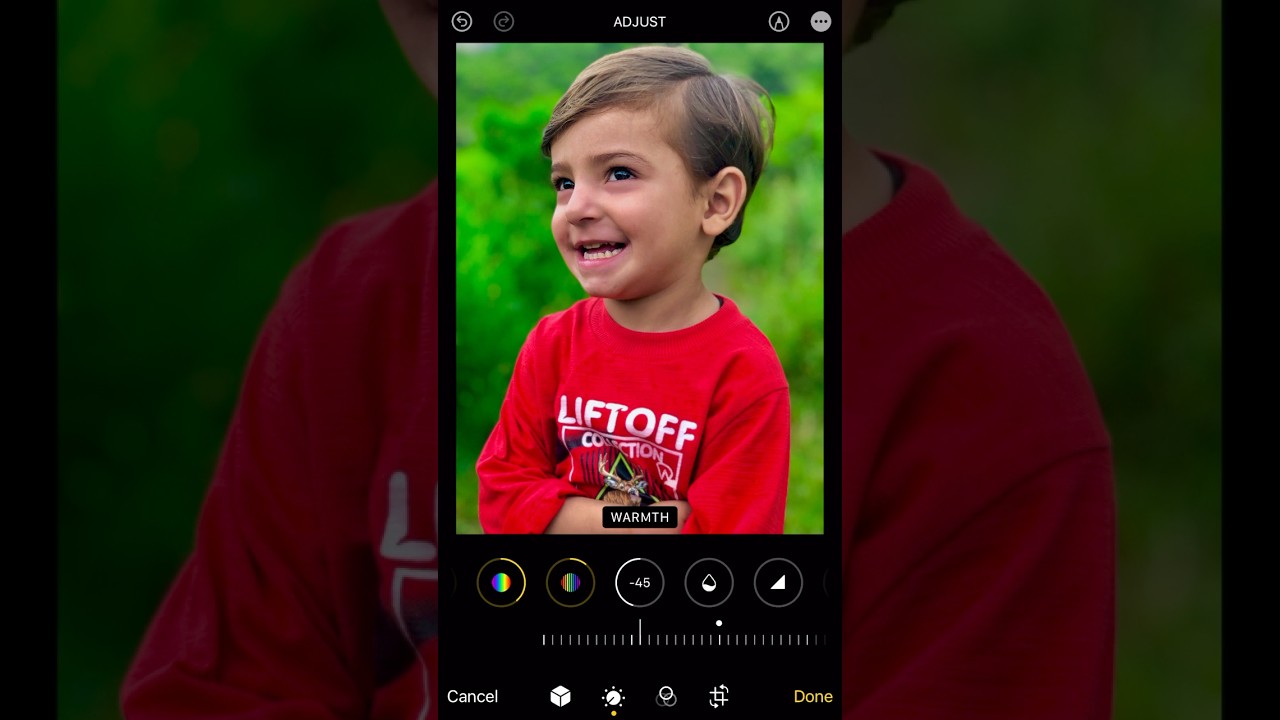 How to edit a professional picture on iPhone  