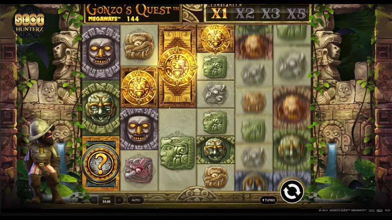 Gonzo's Quest Megaways Bonus Feature (Red Tiger / NetEnt)