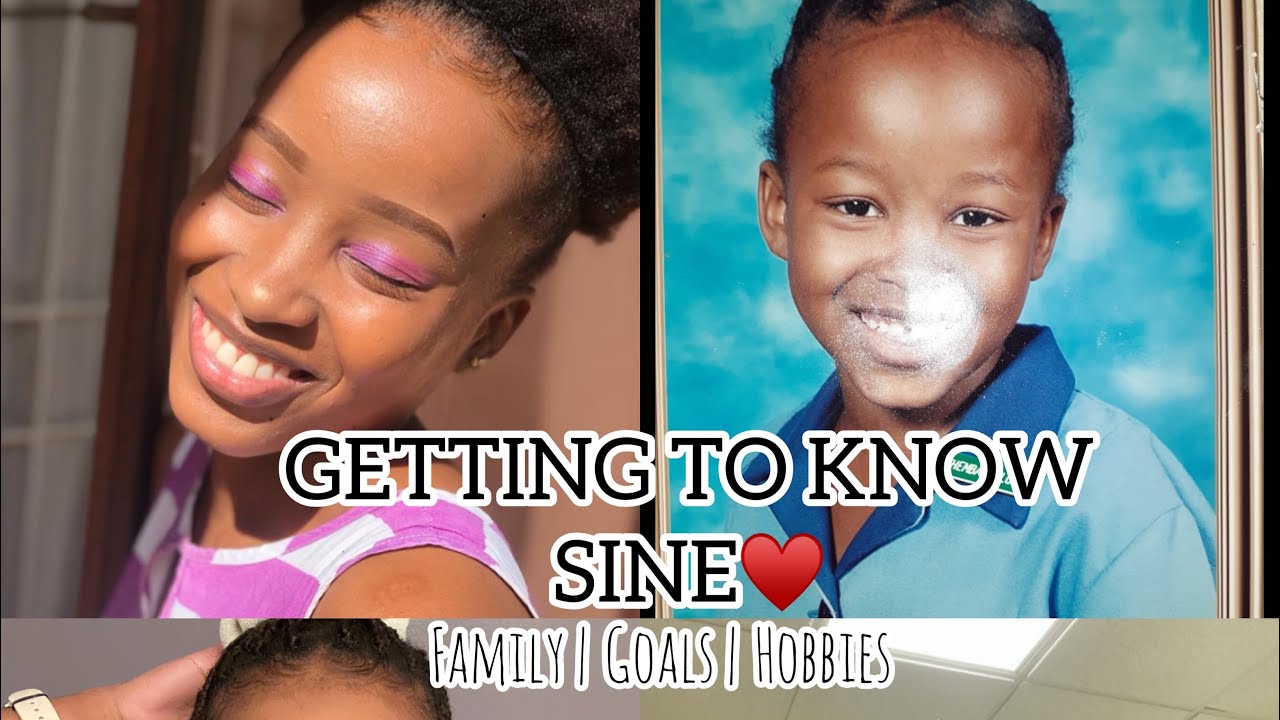 GETTING TO KNOW SINE :) |family|goals|hobbies #youtuber #gettingtoknowme