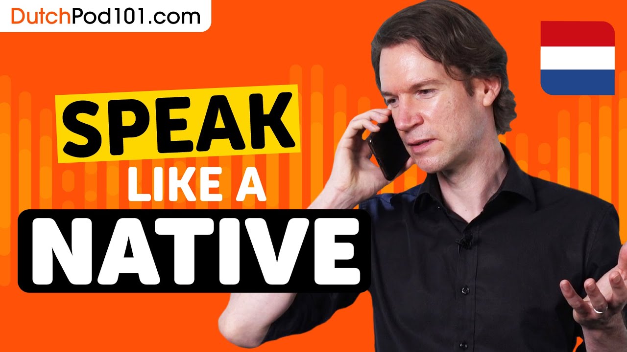 Fix Your Dutch Speaking in 2 Hours