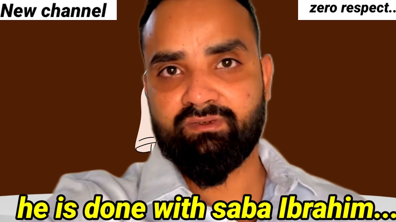 Why did saba's husband khalid niaz open his new channel ??