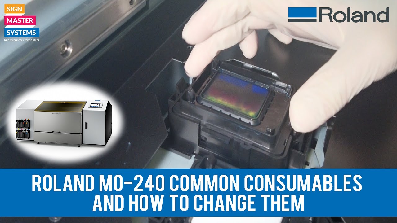 Roland MO-240 Common consumables and how to change them