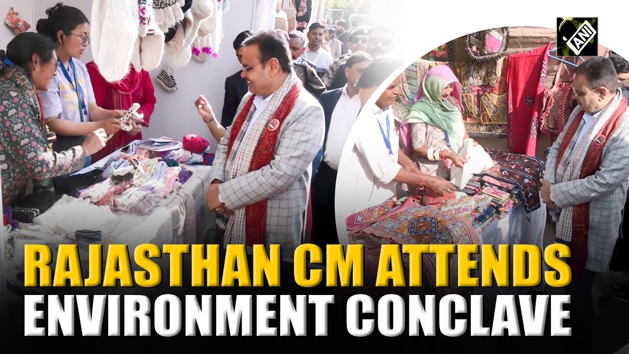 Rajasthan CM Bhajanlal Sharma attends environment conclave, inaugurates green economy exhibition