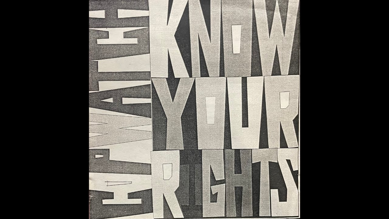 Copwatch - [Know Your Rights] - Political Commentary/Conscious Rap - [200?] - Full Album