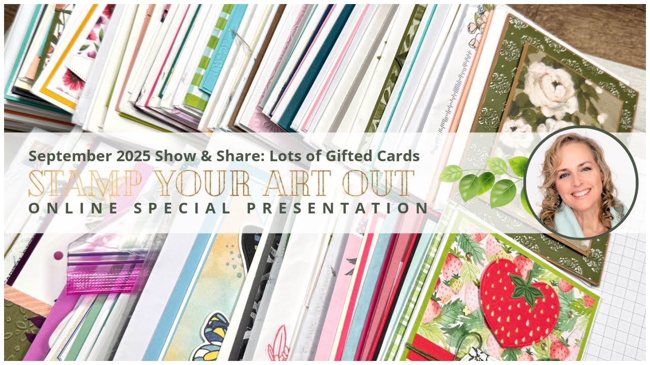 September 2025 Show & Share: Lots of Gifted Cards