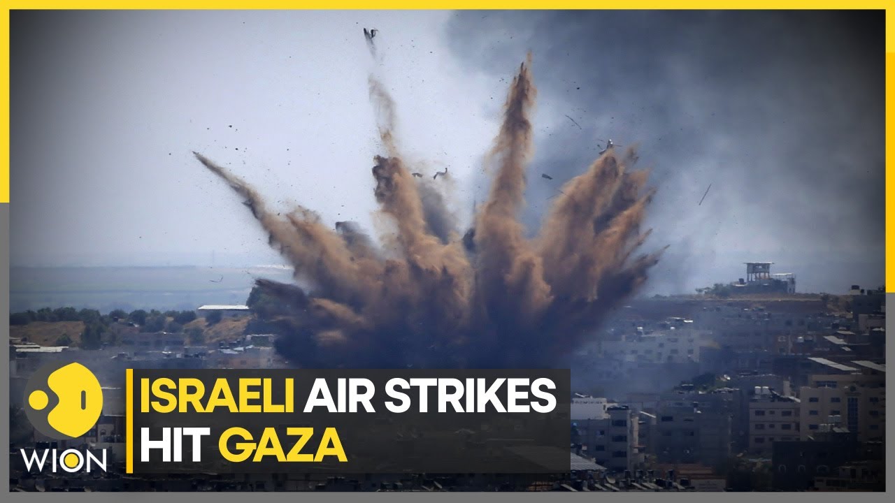 Israel-Palestine tensions: Israeli air strikes hits Gaza, rockets fired | World News | WION