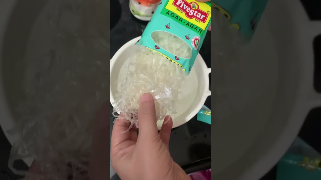 Perfect china grass halwa recipe 😋 परफेक्ट चाइना ग्रास हलवा रेसिपी 