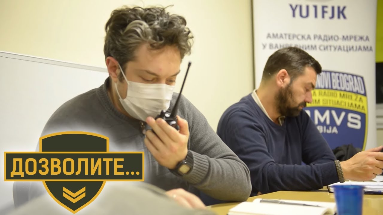 Emisija Dozvolite: Radio amateri - uvek na visini zadatka