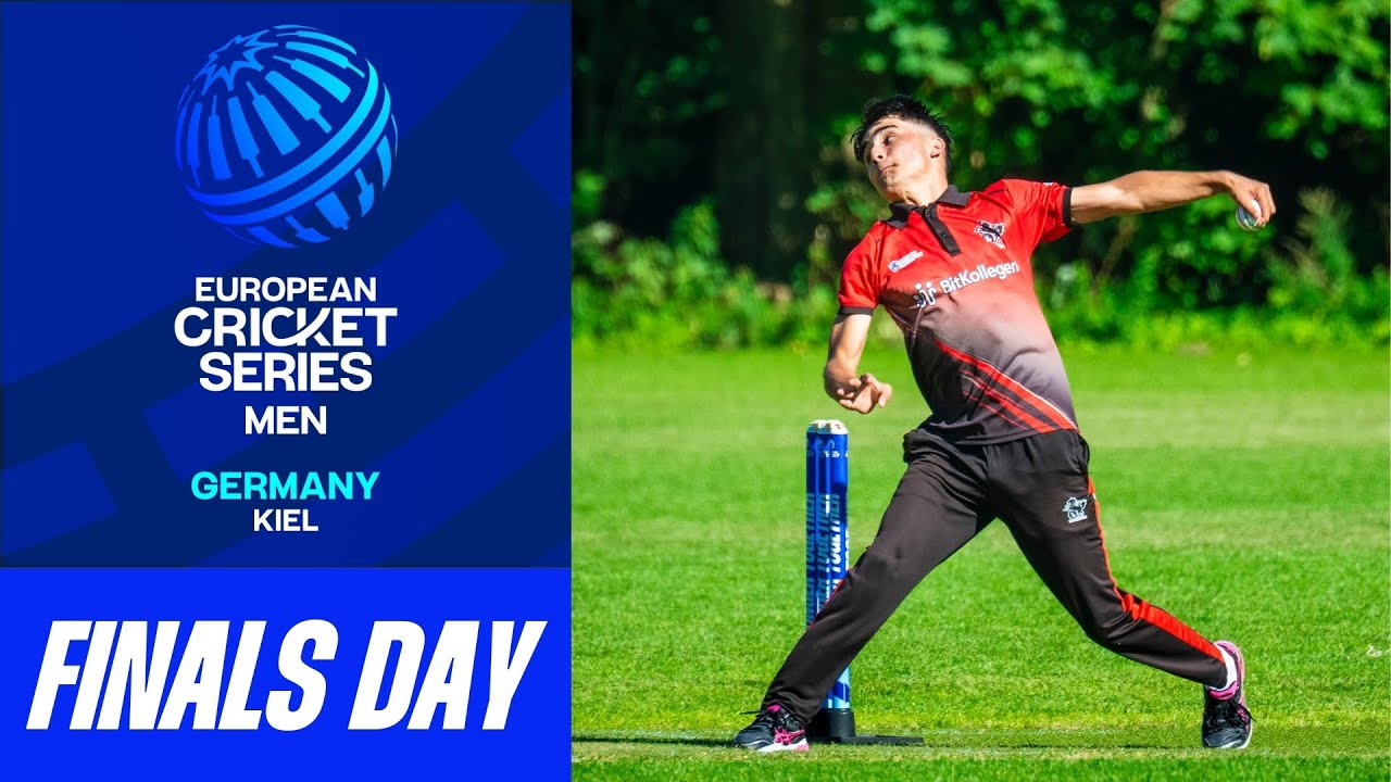 🔴 ECS Germany, Kiel, 2025 | Finals Day | 22 Aug 2025 | T10 Live Cricket | European Cricket