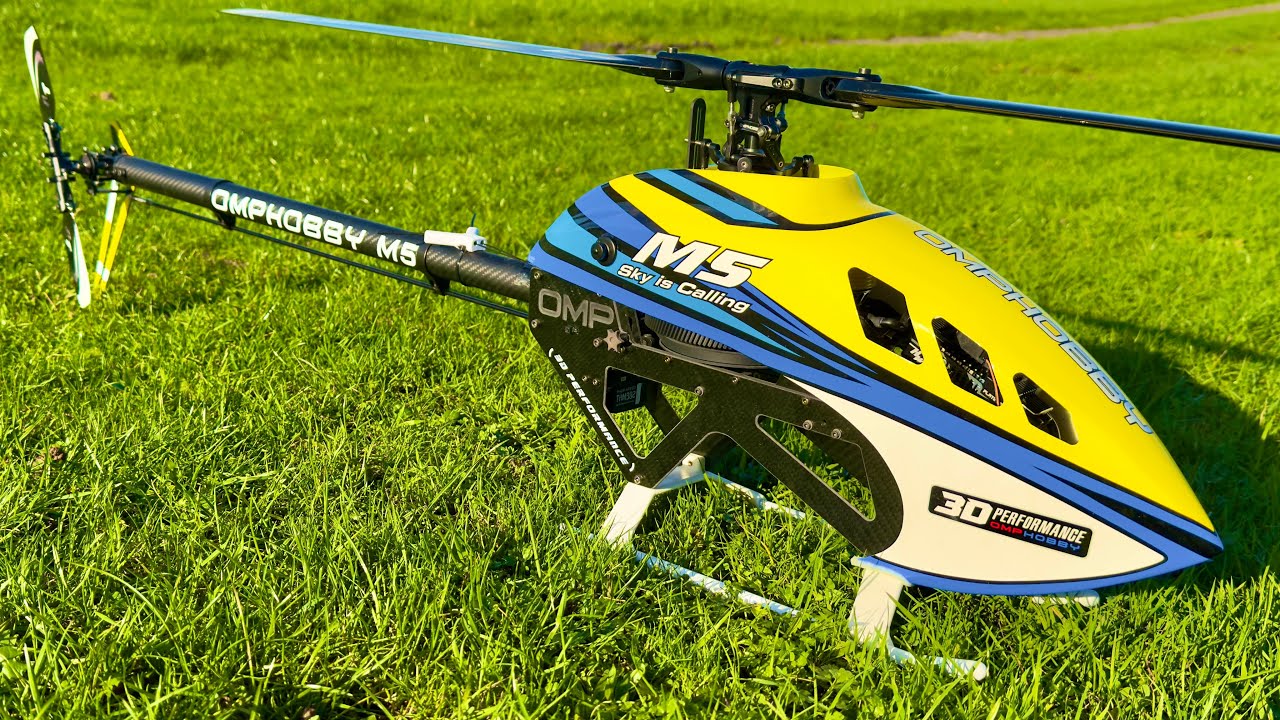 I Finally Stepped Up to a BIG Heli! OMPHOBBY M5 🤯