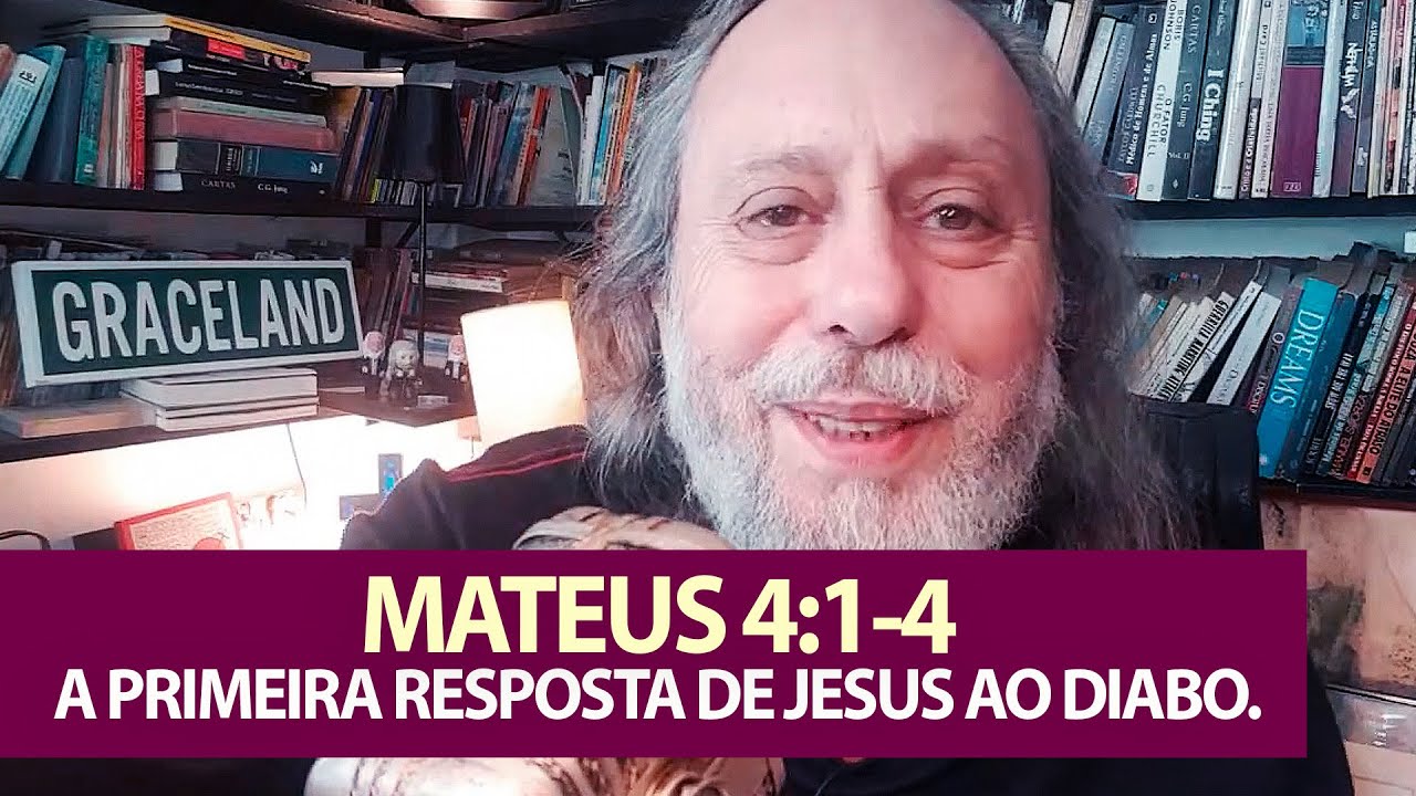 Mateus 4: 1-4 - A primeira resposta de Jesus ao diabo!
