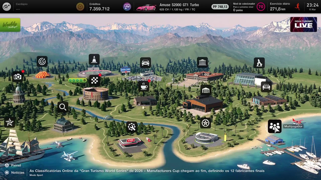 Amuse S2000 in Tokyo PS5 GT7 Gtec 2026