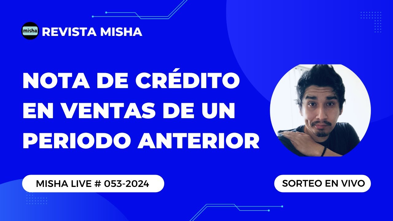 NOTA DE CRÉDITO EN VENTAS DE UN PERIODO ANTERIOR