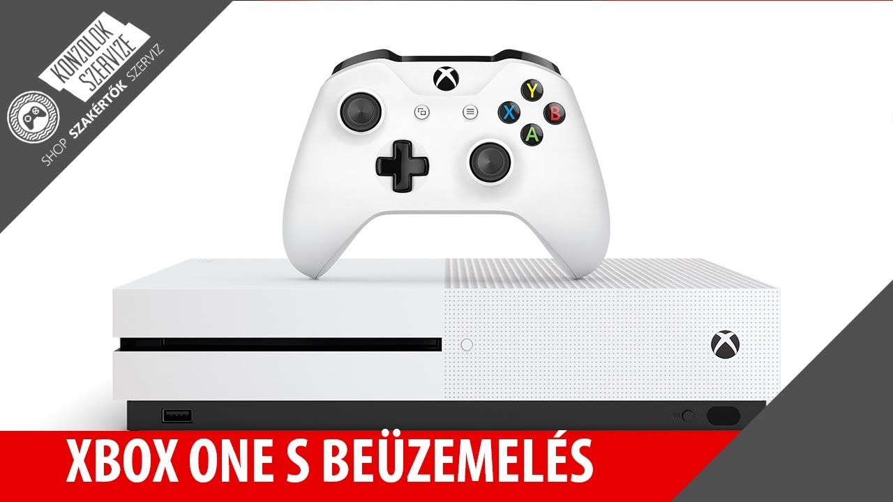 XBOX ONE S beüzemelése