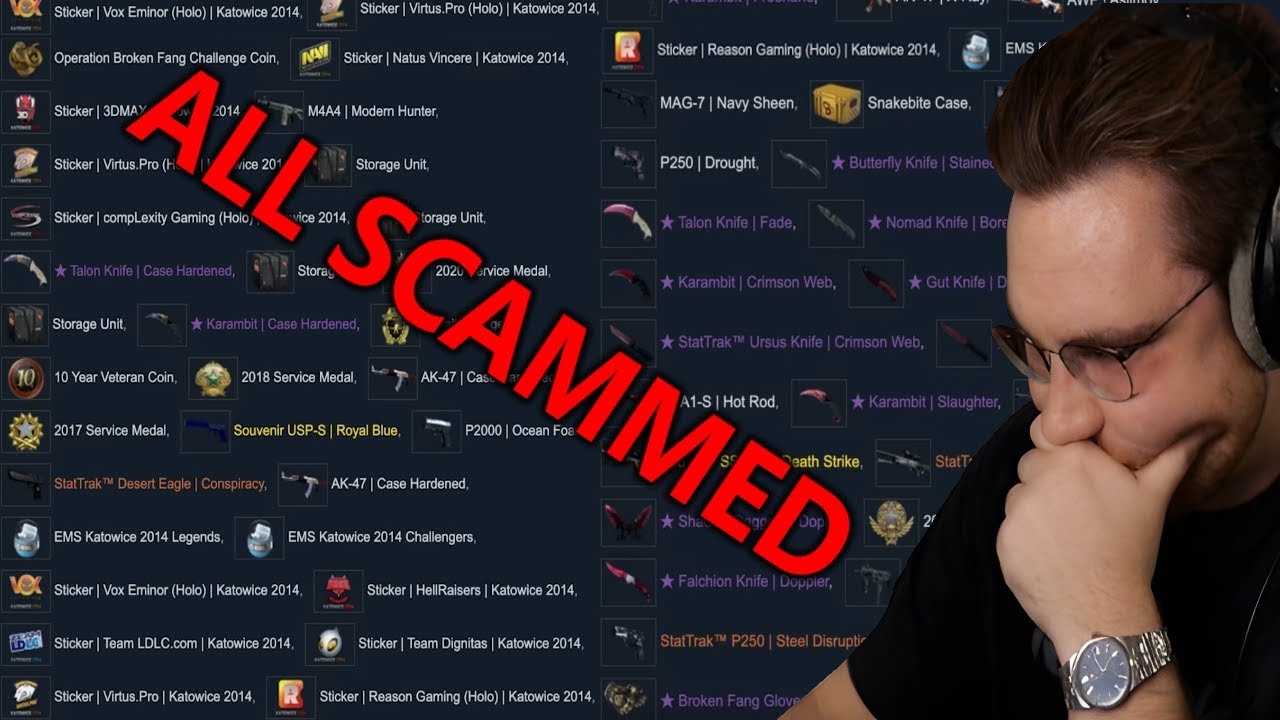 ohnePixel reacts to the BIGGEST scam in CS:GO history