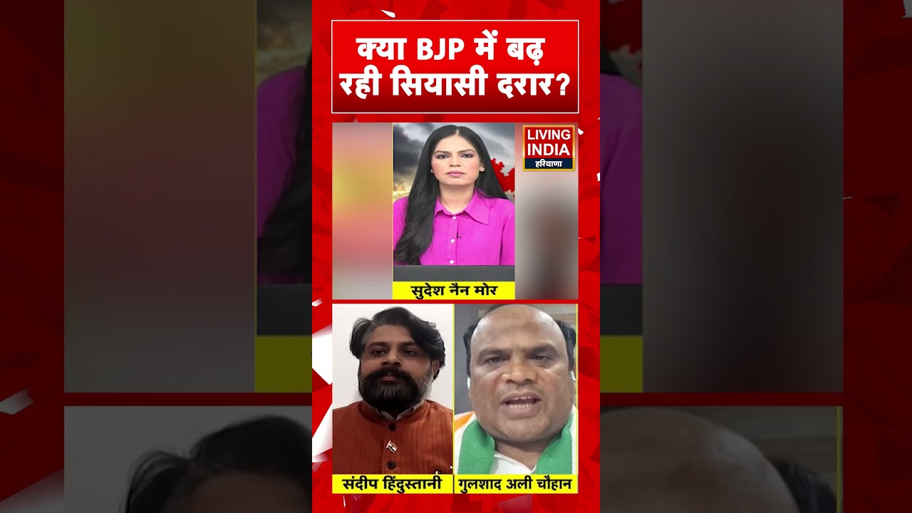 क्या BJP में बढ़ रही सियासी दरार? Rao Inderjit Singh | BJP | Debate | Congress | Rewari | Haryana