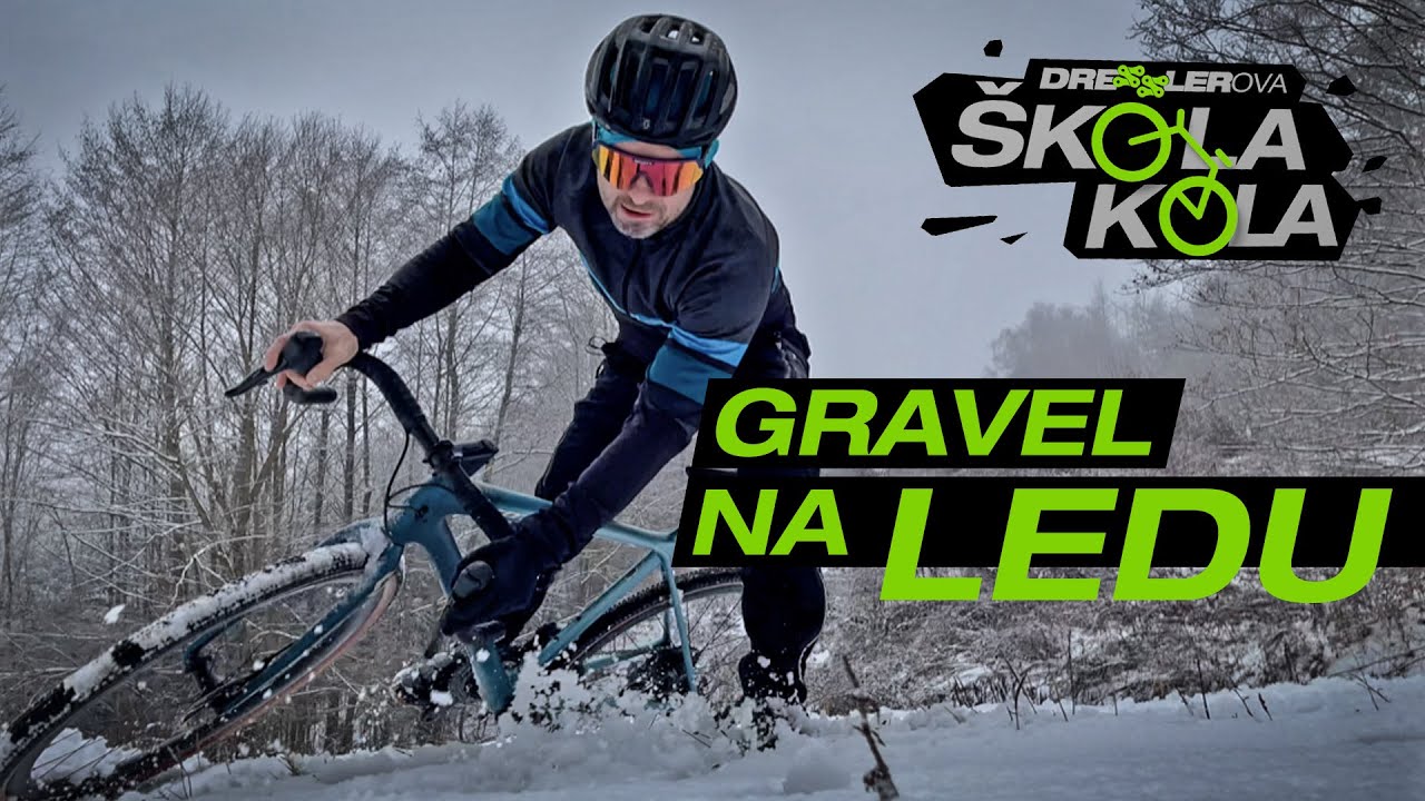Dresslerova Škola kola - Gravel na ledu