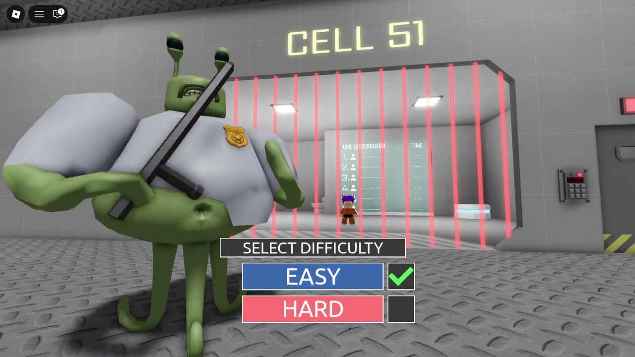 BARRY'S ALIEN BASE PRISON RUN! OBBY!roblox! Gameplay Walkthrough No Death 4K