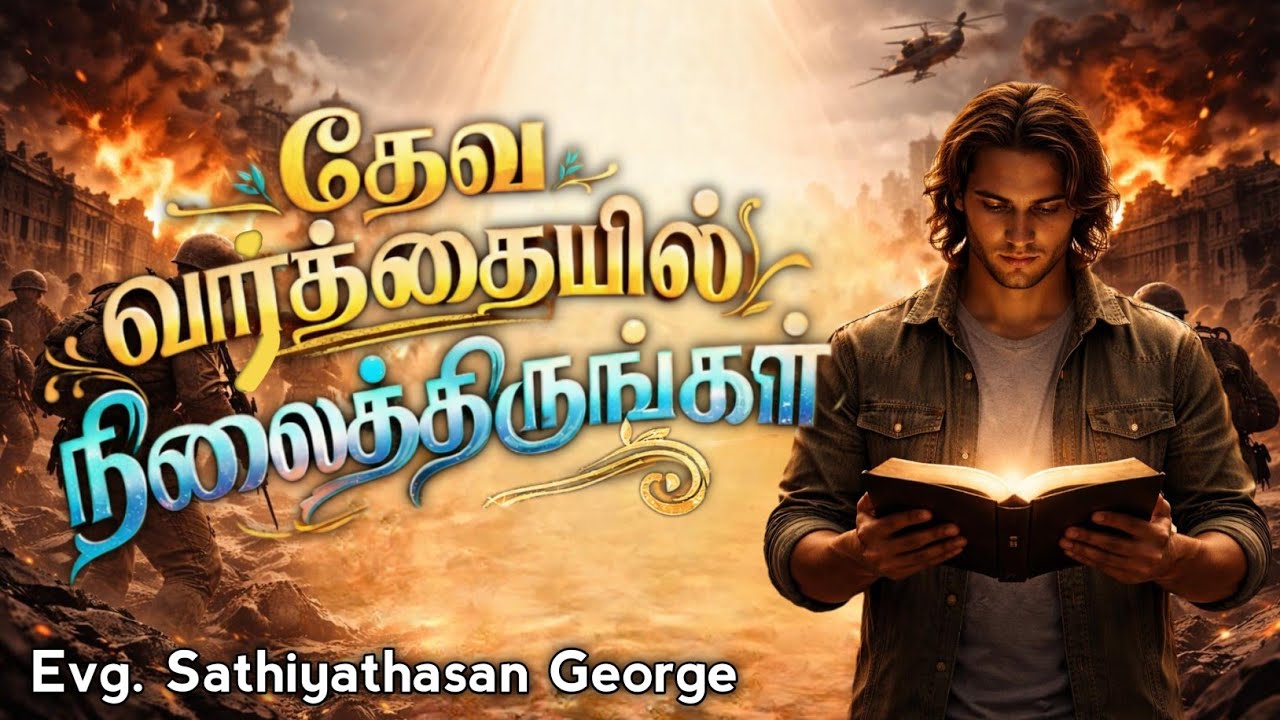 தேவ வார்த்தையில் நிலைத்திருங்கள் | Tamil Christian Message #tamilchristian  #WordOfGod #tamilbible