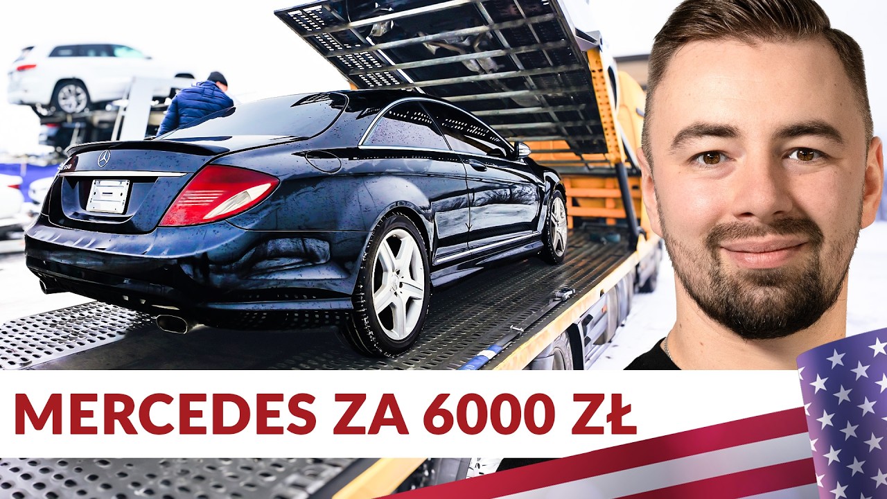 Rozładunek aut z USA: Jeep Grand Cherokee, nowy VW Tiguan, Mercedes CL550 za grosze i Ford Edge