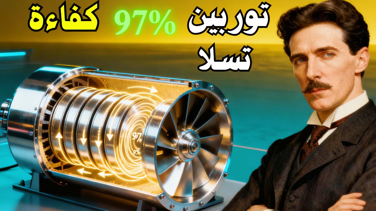 توربين تسلا :كيف يستعد العلماء لإحياء توربين تسلا الخارق الذي يعمل بكفاءة 97%؟