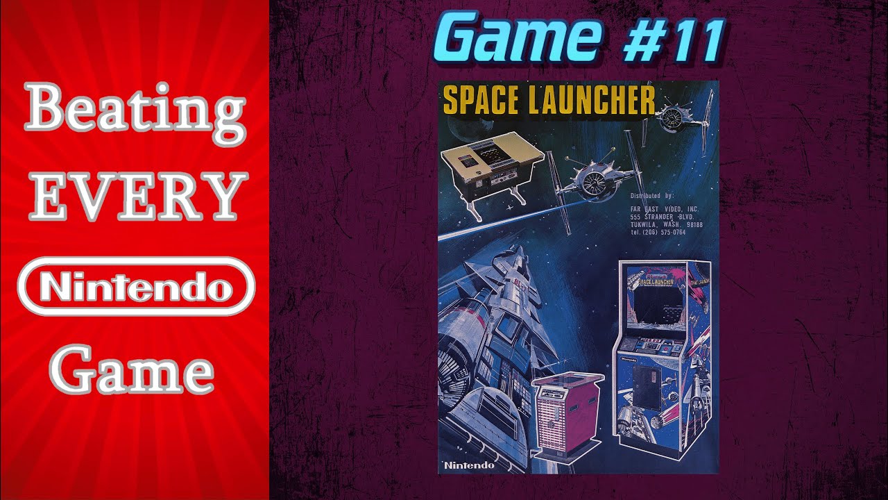 Did This Game Copy Frogger? | Space Launcher | Beating Every Nintendo Game (#11)