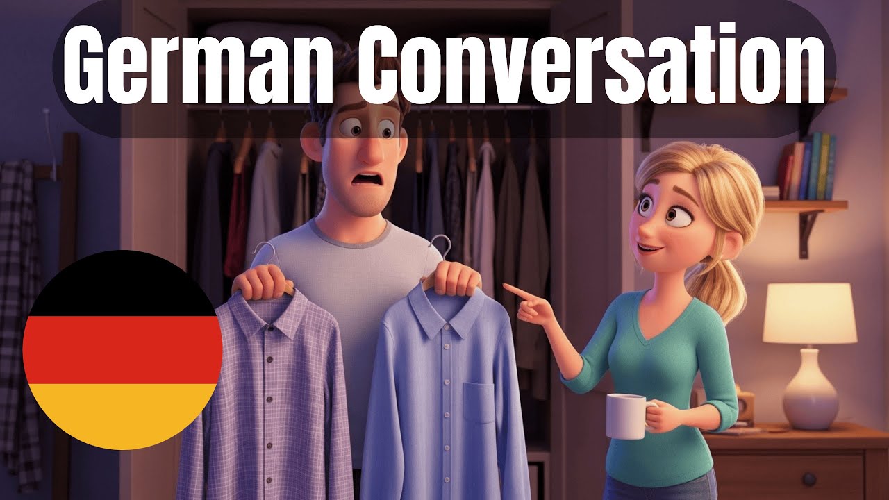 German Listening Practice: A Real Conversation About Outfits (A1/A2 Level)